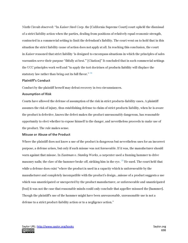 Business Law and the Legal Environment - Page 698
